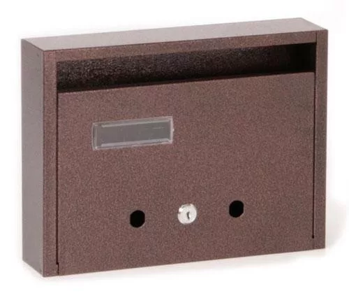 Postaláda lépcsőházi 350x270 antik bronz névjegyes