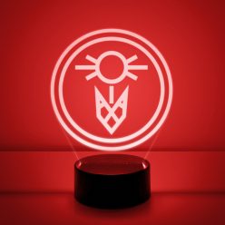 Azariah 7 színű 3D LED lámpa