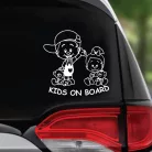 Macis Kalandorok – Egyedi Feliratos "Kids on Board" Prémium Autómatrica