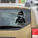 Vagány „Cool Baby on Board” autósmatrica – karakteres stílus