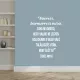 Szeress bármerre is mész falmatrica (1. változat)