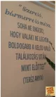 Szeress bármerre is mész falmatrica (1. változat)