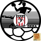Kézilabdás lány bakelit óra 