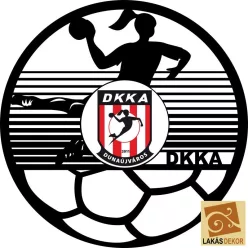 Kézilabdás lány bakelit óra 
