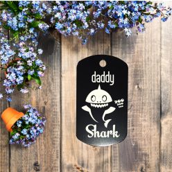Daddy shark kulcstartó