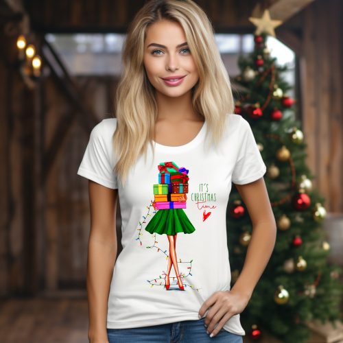 Karácsonyi időm női póló