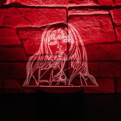 Kakegurui 7 színű 3D LED lámpa