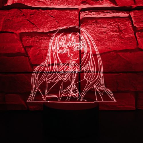 Kakegurui 7 színű 3D LED lámpa