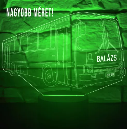Ikarus 263 3D lámpa