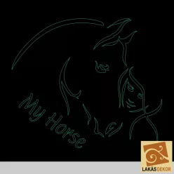 My Horse led tábla