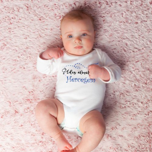 Édes álmokat hercegem baba body