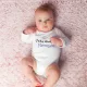 Kisfiú Babaköszöntő Baba Body – "Édes Álmok Hercegem"