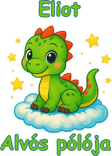 Alvós hosszú ujjú gyerek póló névvel – sokféle cuki állatkás mintával