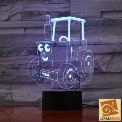 Traktoros LED éjjeli lámpa