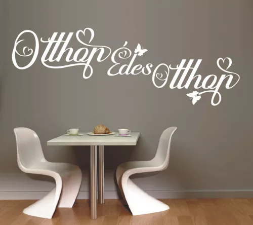 Otthon, édes otthon falmatrica (4. változat)