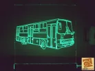 Busz 2 LED tábla