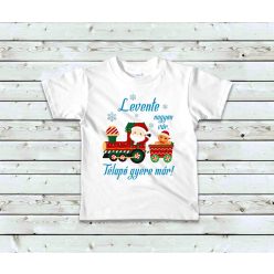 Télapó gyere már baba póló