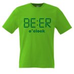 Beer o' clock férfi póló