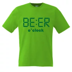 Beer o' clock férfi póló