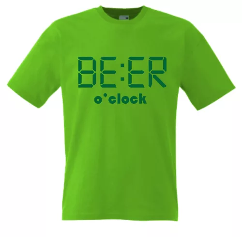 Beer o' clock férfi póló