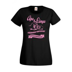 Apa Lánya különleges kapcsolat női póló