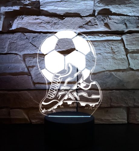 2. Focicsuka labdával 3D hatású Led lámpa
