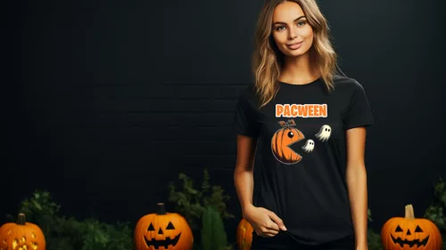 PACWEEN halloweeni női póló