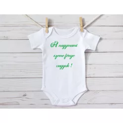 A nagymami szeme fénye vagyok body egyszínű mintával