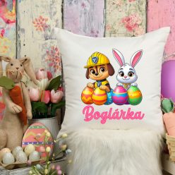 Húsvéti mesefigurás párna névvel