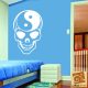 Koponya Ying Yang Horror falmatrica