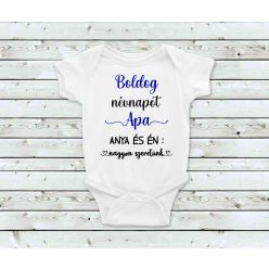 Boldog névnapot Apa baba body
