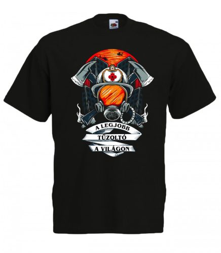 A legjobb tűzoltó a világon-férfi póló