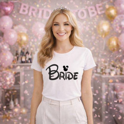 Bride lánybúcsús női póló