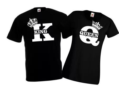 1. King és Queen páros póló
