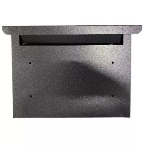 Postaláda Fekvő antik szürke 350x270x70