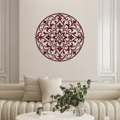   Kozmikus Harmónia – Prémium Ornamens Virág Mandala Falmatrica