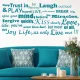 Always Trust In, Be Strong – inspiráló angol idézet falmatrica