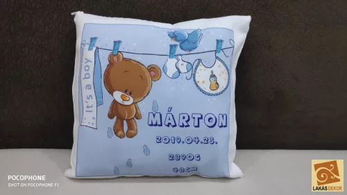 1. Macis Baba párnahuzt kisfiús 