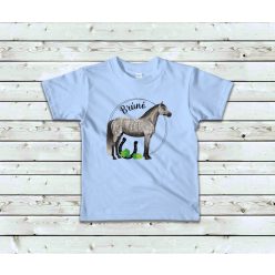 1. Lovas unisex gyerek póló