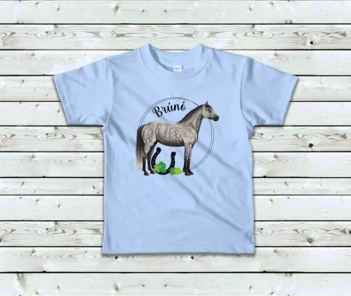 1. Lovas unisex gyerek póló