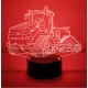 Case IH Quadtrac traktor - 3D lámpa