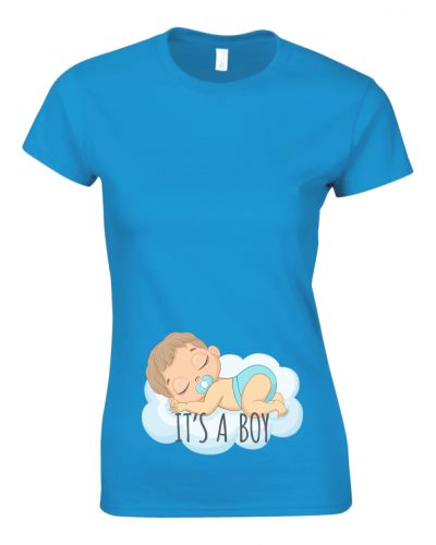 It's a Boy Hamarosan érkezem női póló