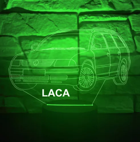 Volkswagen Passat B5 kombi 7 színű 3D LED lámpa