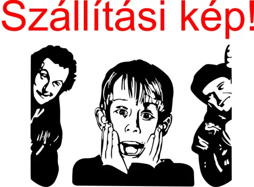 Kevin karácsonyi ablakmatrica – ünnepi dekoráció nevetéssel