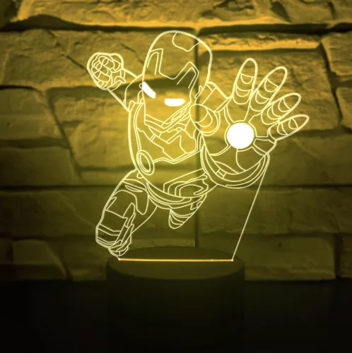 Vasember LED éjjeli lámpa