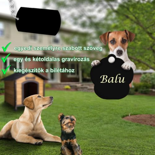 Tappancs alakú biléta (1 oldal: név vagy telefonszám)