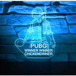 Pubg 3D lámpa