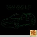 Ledtábla VW Golf