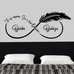 Te az enyém, én a tiéd örökké falmatrica