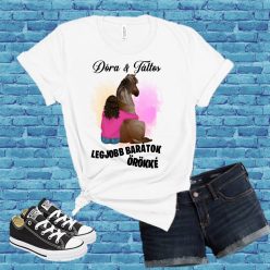 Lovam és Én a legjobb barátok örökké női póló